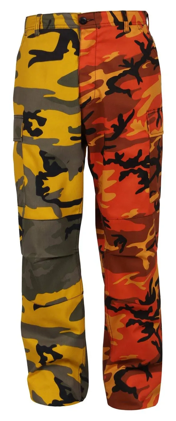 Rothco - Two-Tone Stinger Yellow Savage Orange Camo BDU Pants