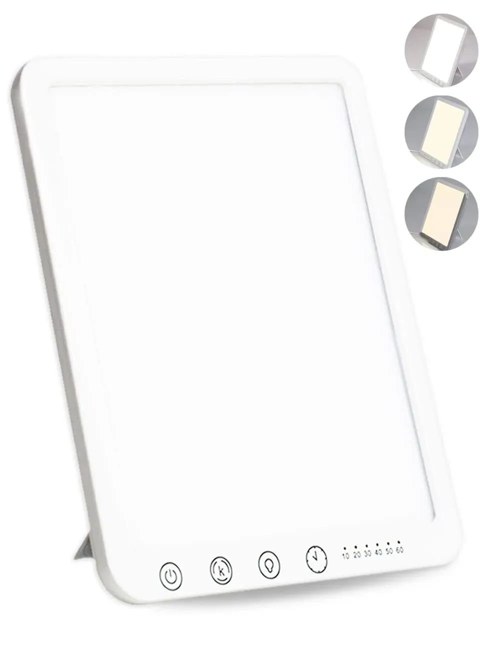 Dxles Light Therapy Lamp, UV-Free 15000 Lux LED Therapy Light, Touch Control 3 ...
