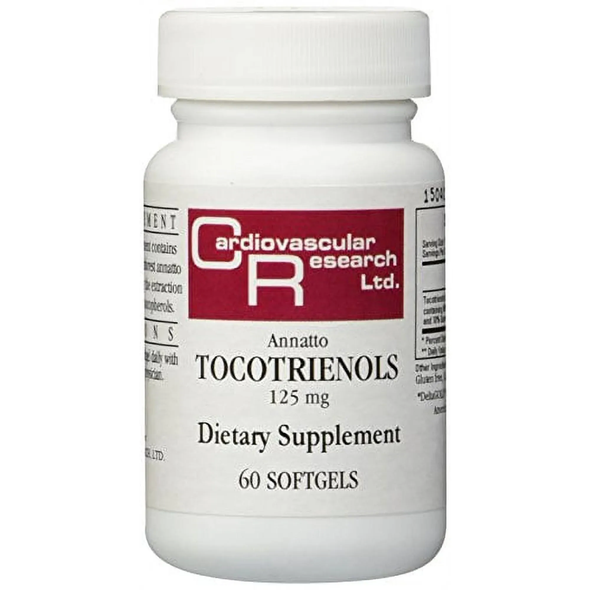 Ecological Formulas - Annatto Tocotrienols 125 mg 60 gels [Health and Beauty]