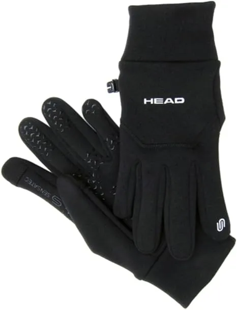 Head: Multi-Sport Gloves with Sensatec, Black, Large