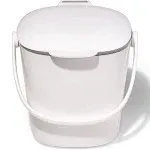 OXO Easy Clean 0.75 Gallon Compost Bin, White