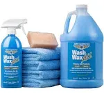 Wet or Waterless Car Wash Wax Kit 144 oz. Aircraft Quality for your Ca