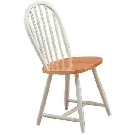 Coaster Cinder Wood Dining Side Chair White