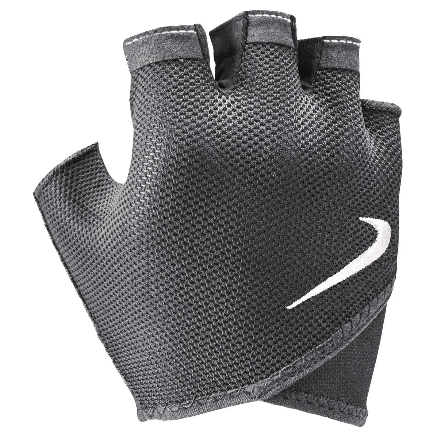 Nike Essential Lightweight Women's Training Gloves Size M Medium Gray White New