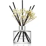 COCODOR Preserved Flower Reed Diffuser/White Jasmine/6.7oz(<wbr/>200ml)/1 Pack/Home...