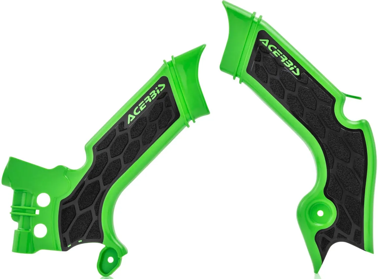 Acerbis 2742601089 X-Grip Frame Guard - Green/Black