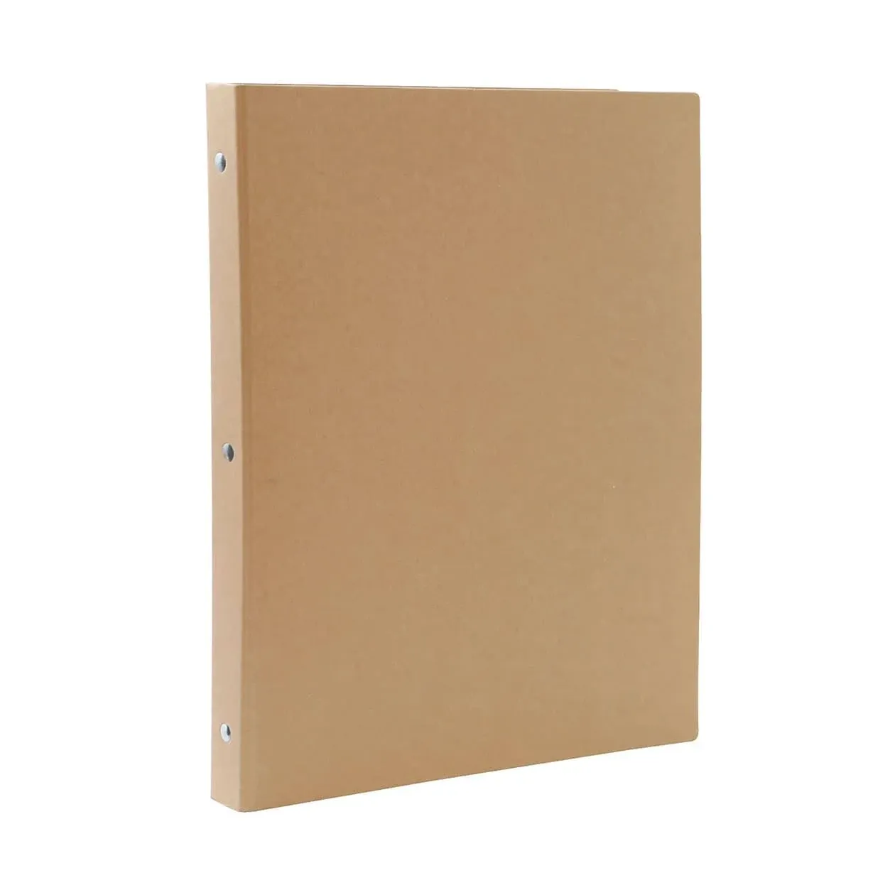 MUJI Kraft Binder A4 30 Rings Beige