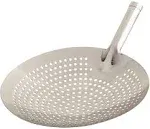 Winco SC-12 Round Stainless Steel Skimmer 12"