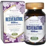 Resveratrol 60 Capsules 500 mg - Reserveage