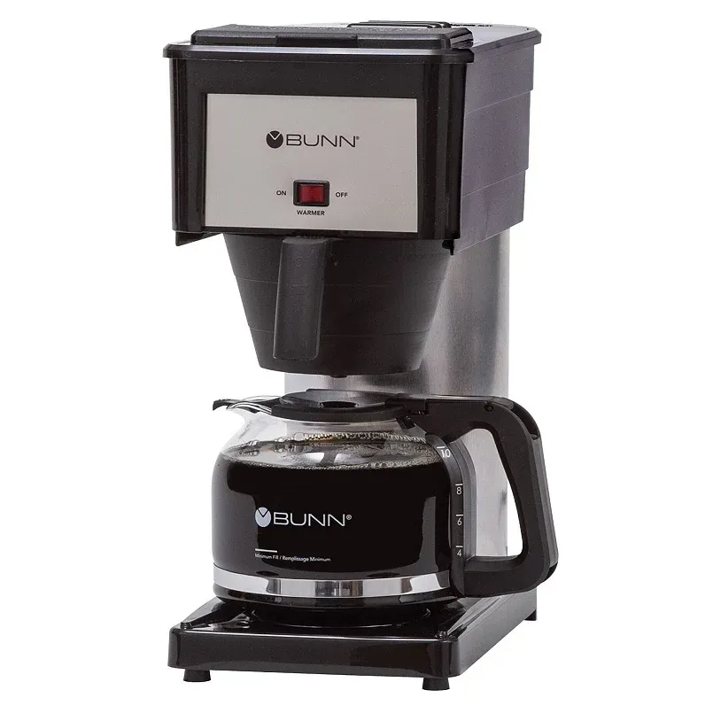 BUNN Velocity Brew 10 Cup Coffee Brewer - Black GR-B