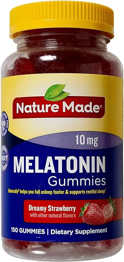 Nature Made Melatonin 10 mg Gummies - Dreamy Strawberry - 60 ct
