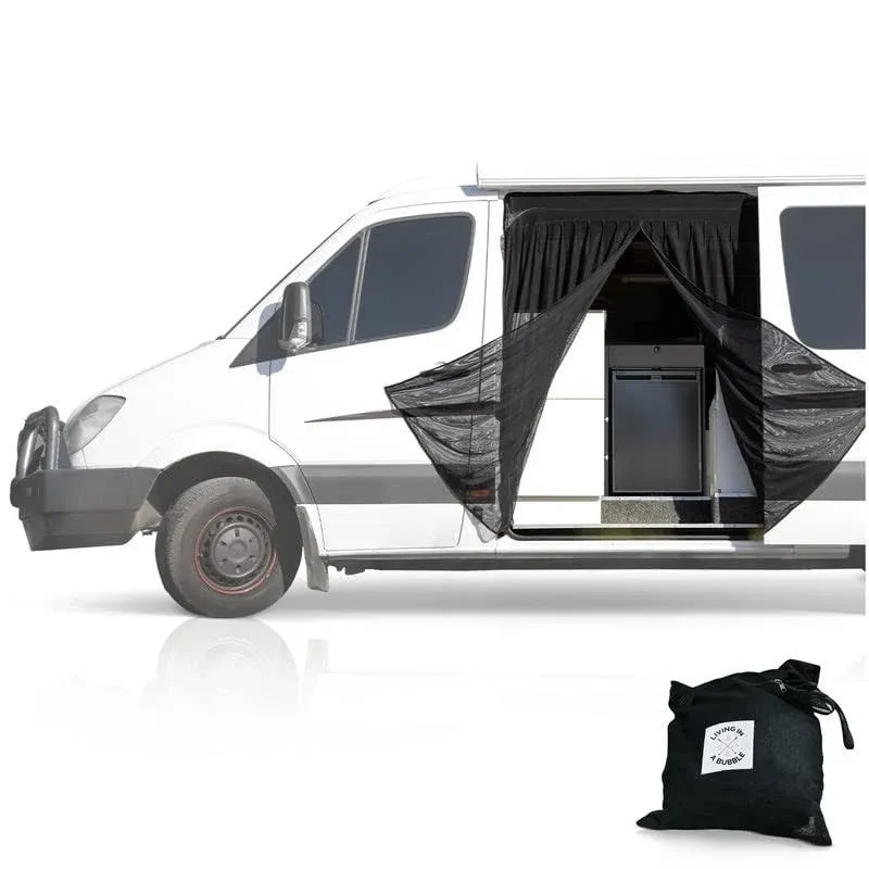 Living in A Bubble Van Bug Screen for Standard Roof Mercedes Sprinter & Ford ...