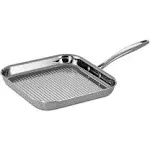 Tramontina Gourmet 11" Tri-Ply Clad Square Grill Pan Stainless Steel