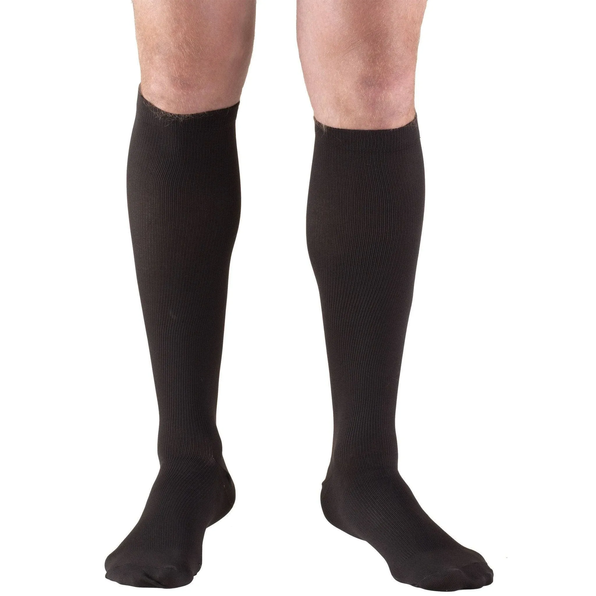 Truform Men's Socks, Knee high, Dress Style: 20-30 mmHg, Tan, X-Large