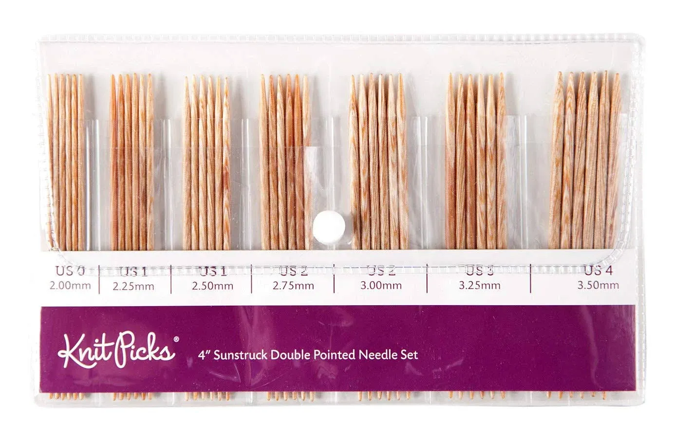 Knit Picks Double Pointed Wood Knitting Needle Set