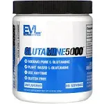 EVLution Nutrition Ultra Pure Glutamine 5000, Unflavoured - 300 grams