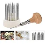 23pcs Jewelry Graver Tool Diamond Bead Grain Tool Metal Beading Tools Set