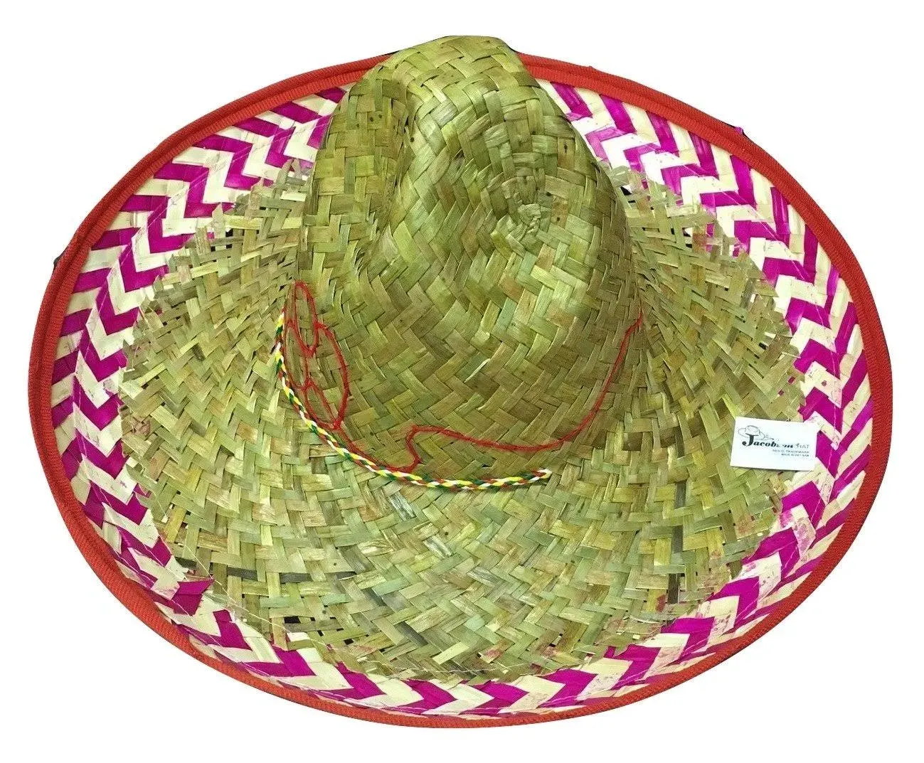 Jacobson Hat Company Red Salsa Spanish Mexican Fiesta Festive Sombrero Hat ...