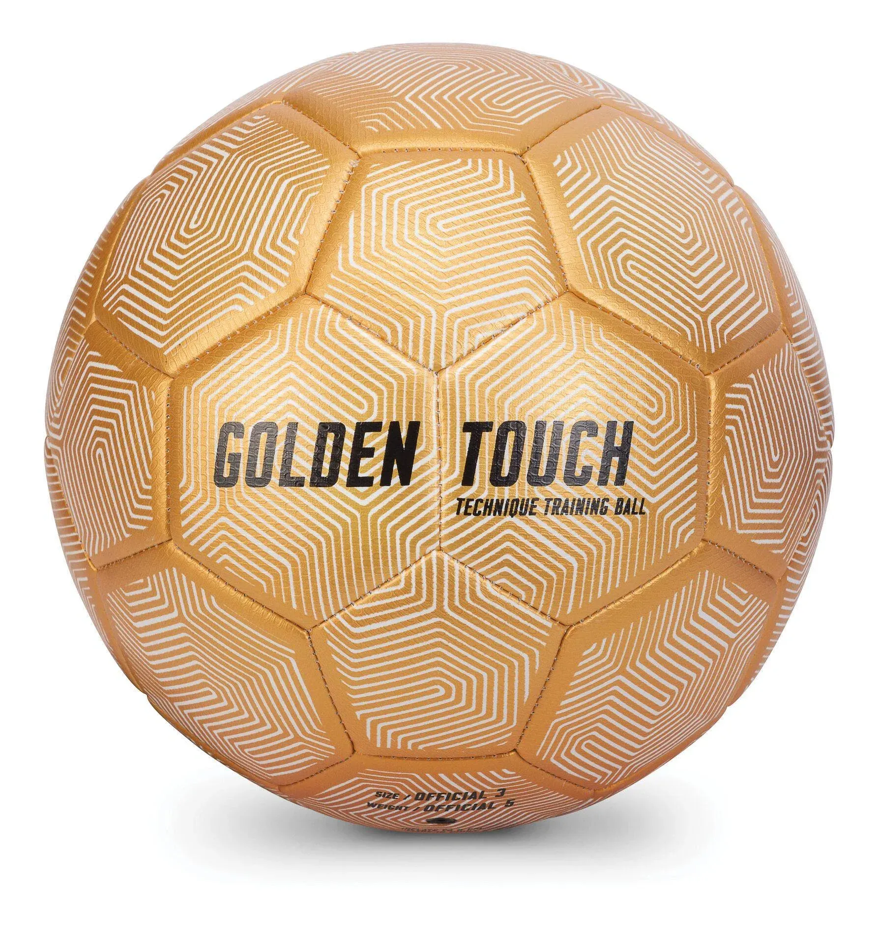 SKLZ Golden Touch Weighted Soccer Technique Training Ball, Size 5