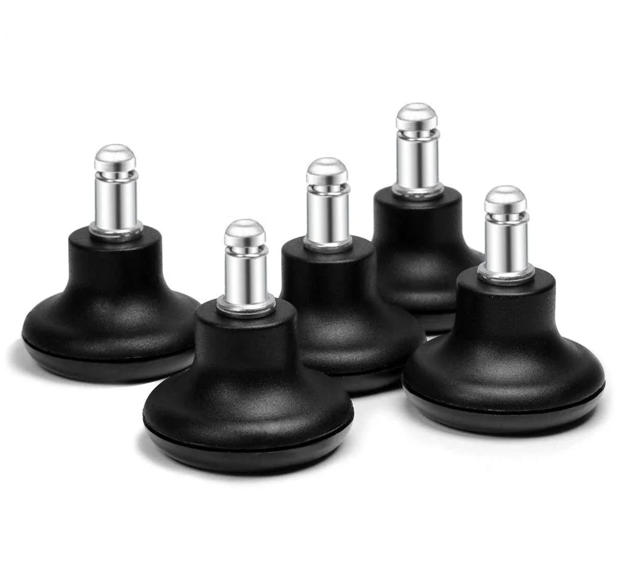  Bell Glides Replacement Office Chair or Stool Swivel Caster Wheels to Low