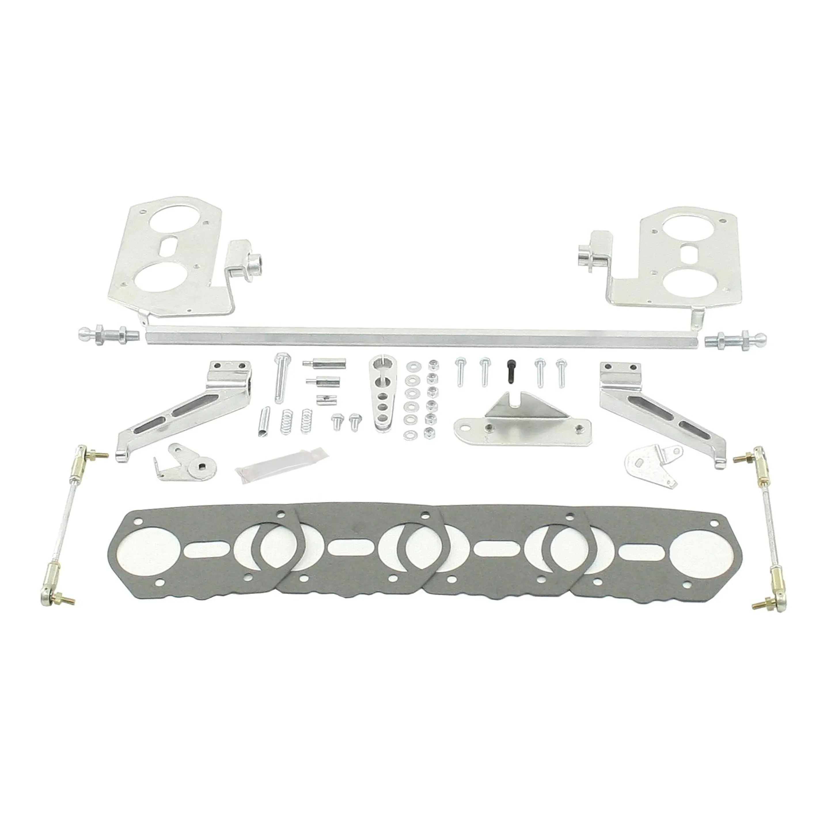 Dual Carb Linkage Kit, for Weber IDF & HPMX, Compatible with Dune Buggy