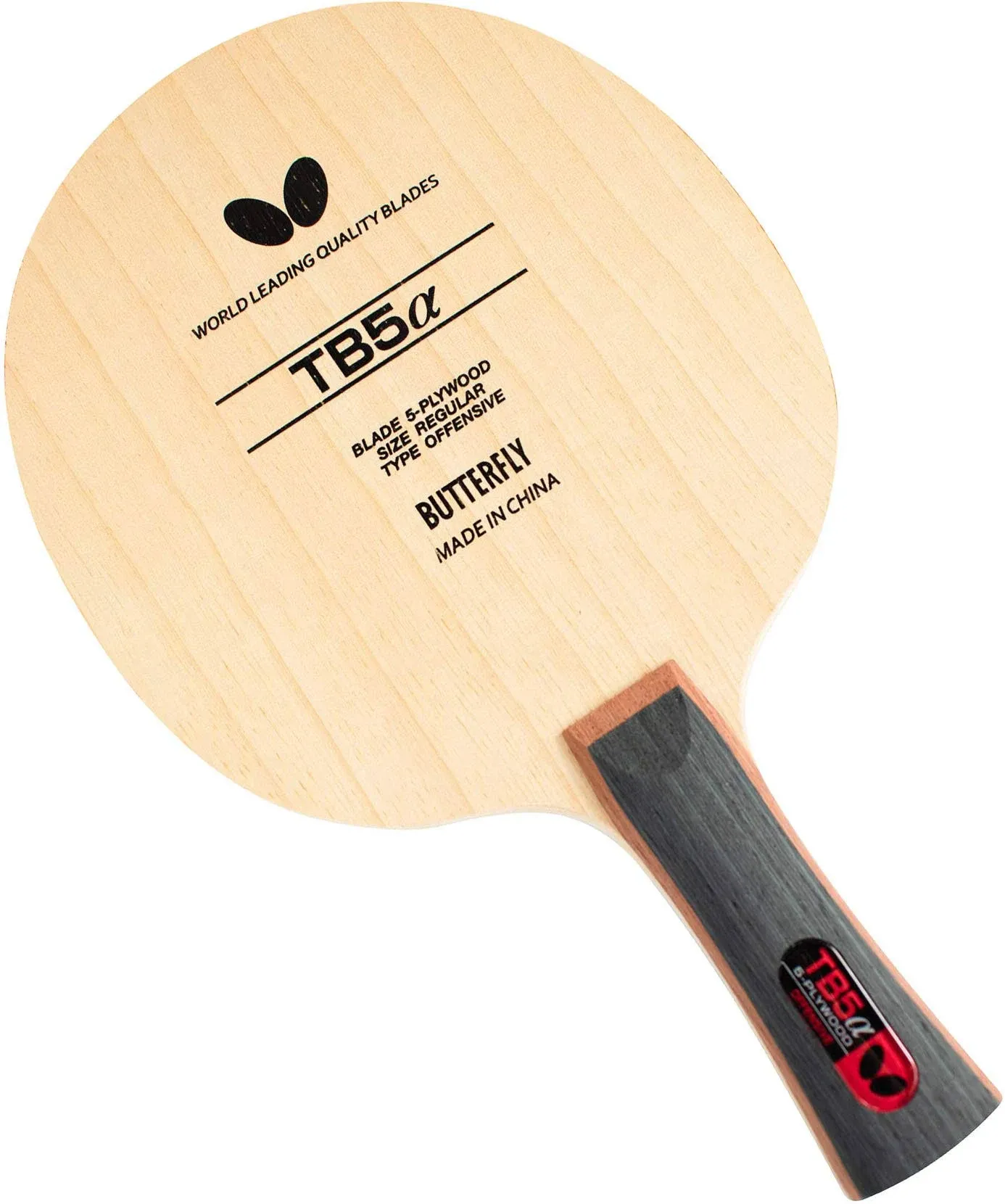 Butterfly Table Tennis TB5 Alpha fl Blade