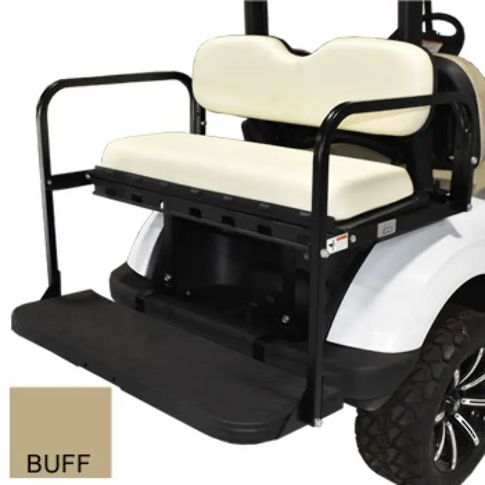 GTW Club Car DS Rear Flip Seat MACH3  Buff (no door) Golf Carts Free Shipping