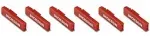 Dickson P222 Chart Recorder Pens, Red Pack of 6