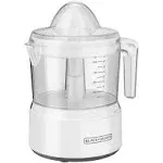 BLACK+DECKER - Cj650w - 32oz Citrus Juicer - White