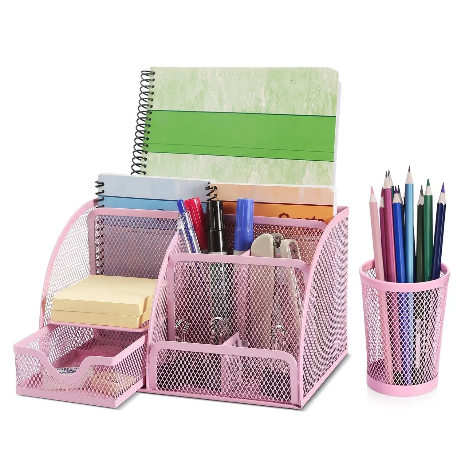 Flexzion Desk Organizer Office Supplies Accessories