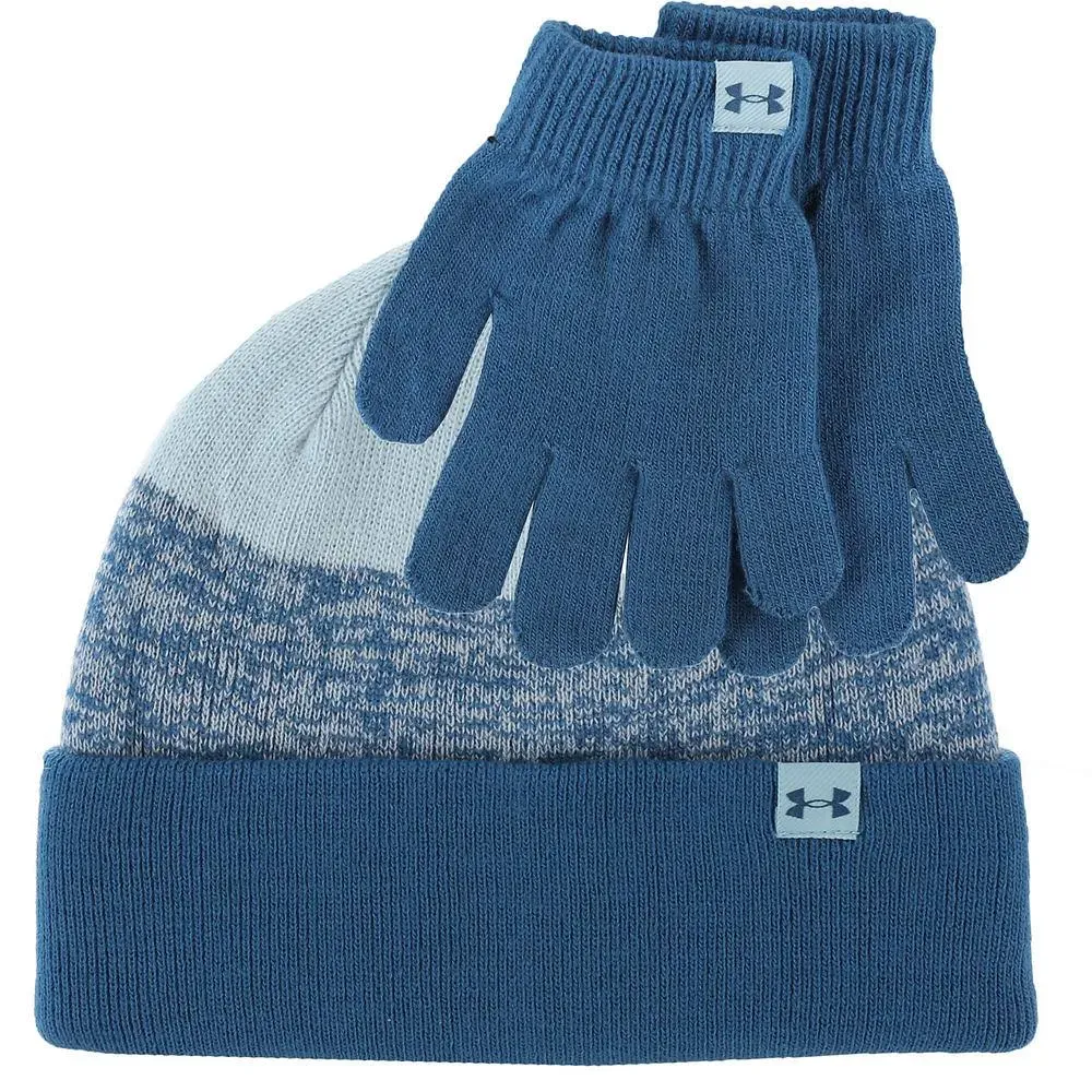 "Boys' UA Beanie & Gloves Combo"