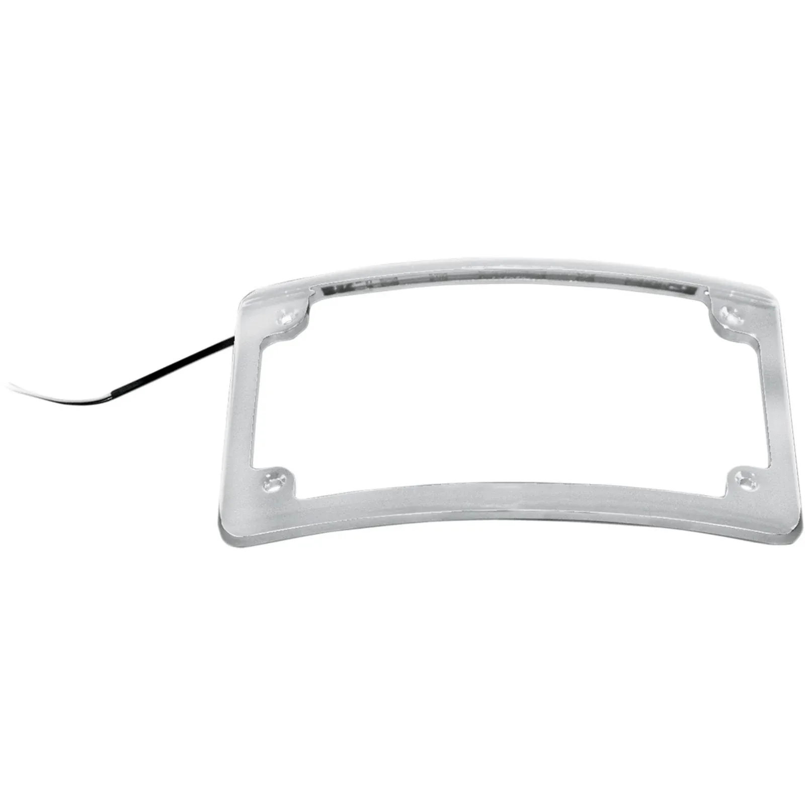 Custom Dynamics LED License Plate Frame - Chrome LPF-RAD-C-LP