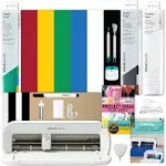 Cricut Joy Xtra Machine with Permanent Smart Vinyl, Transfer Tape, Tools Set - White