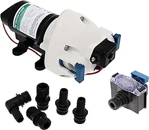 Flojet R3526144B (03526144) RV 12V On-Demand Potable Water Supply Pump – 3 GPM