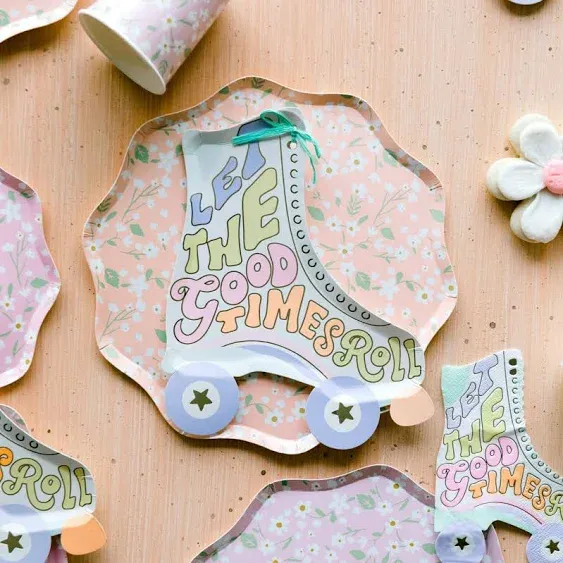 Meri Meri-Roller Skate Plates