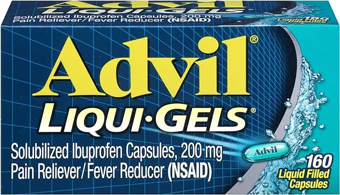 Advil Liqui-Gels 200 MG Ibuprofen Capsules
