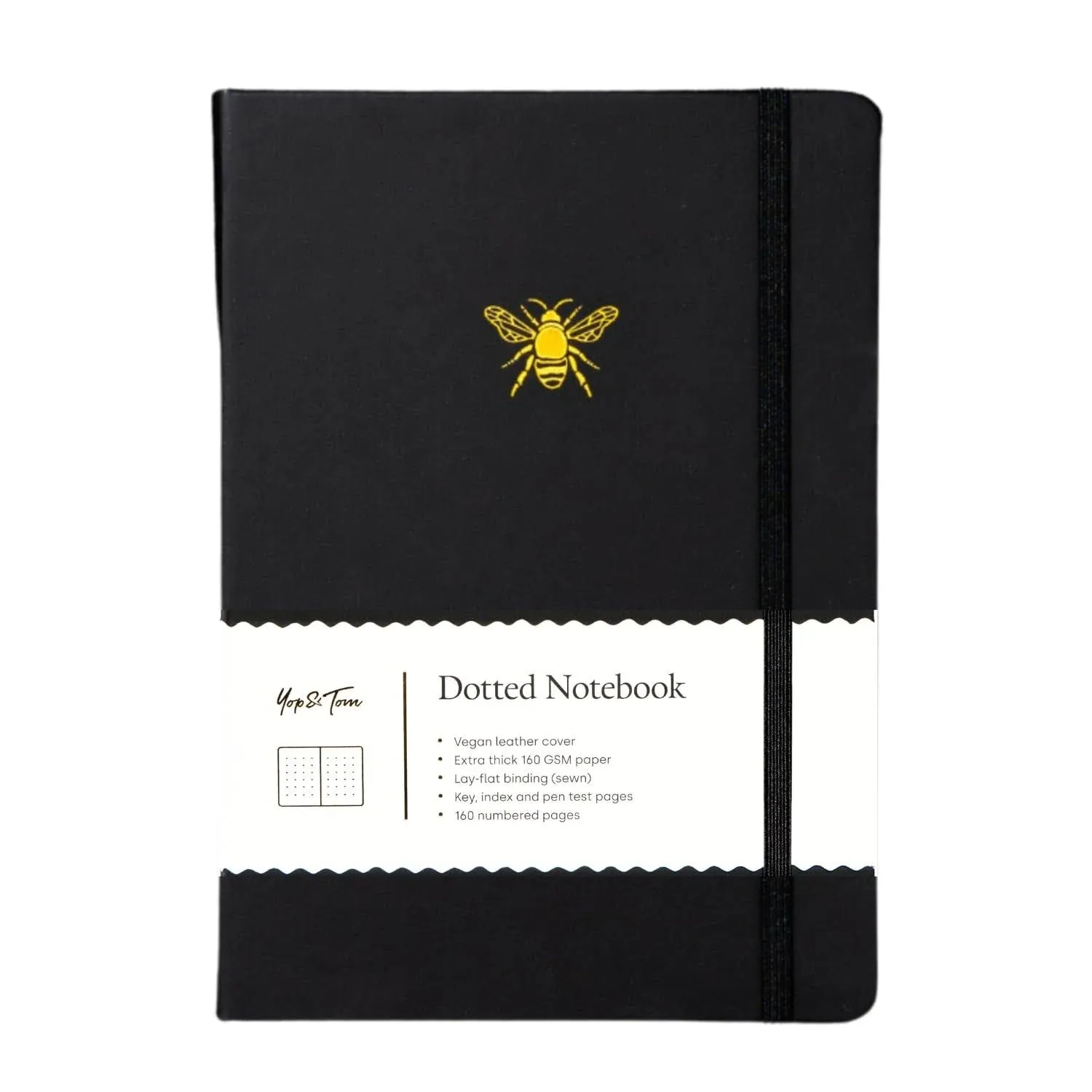 A5 Dotted Notebook - Bee