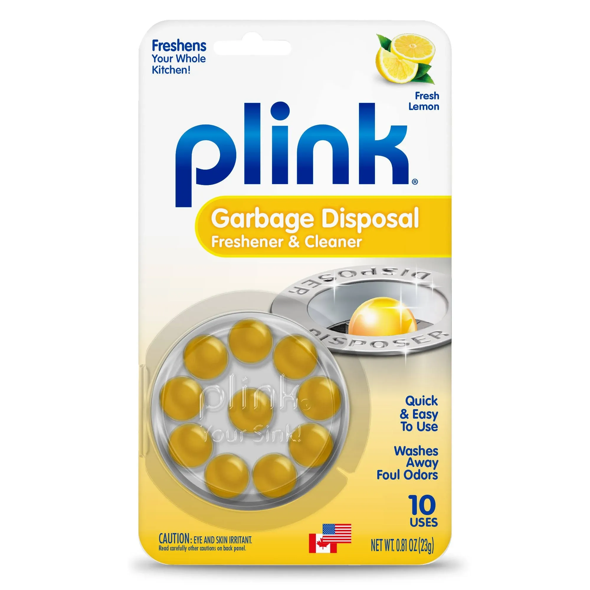 Plink 9010 Garbage Disposal Cleaner Tablet 10 pk