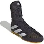 Adidas Box Hog 4 Boxing Shoes - White - Size EU 45.3, UK 10.5