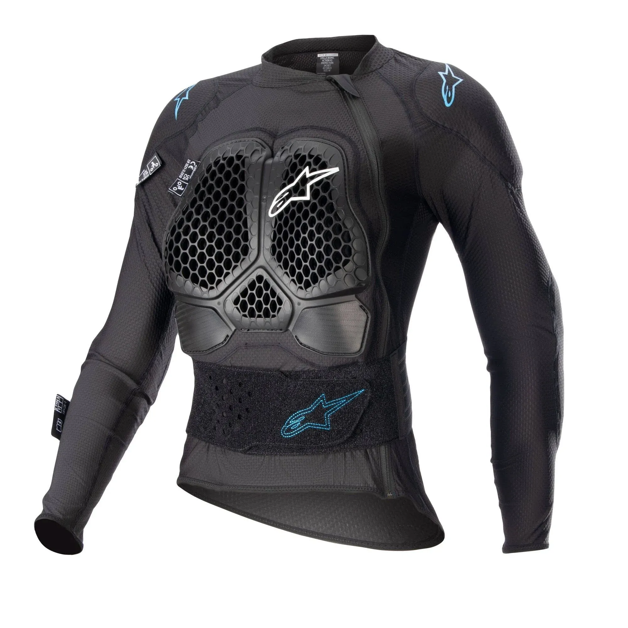 ALPINESTARS Stella Bionic Action V2 Protection Jacket - Black/Cream - Medium 6516823-1079-M