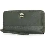 Timberland Women's Zip Around Wallet with Wristlet Strap - Olive