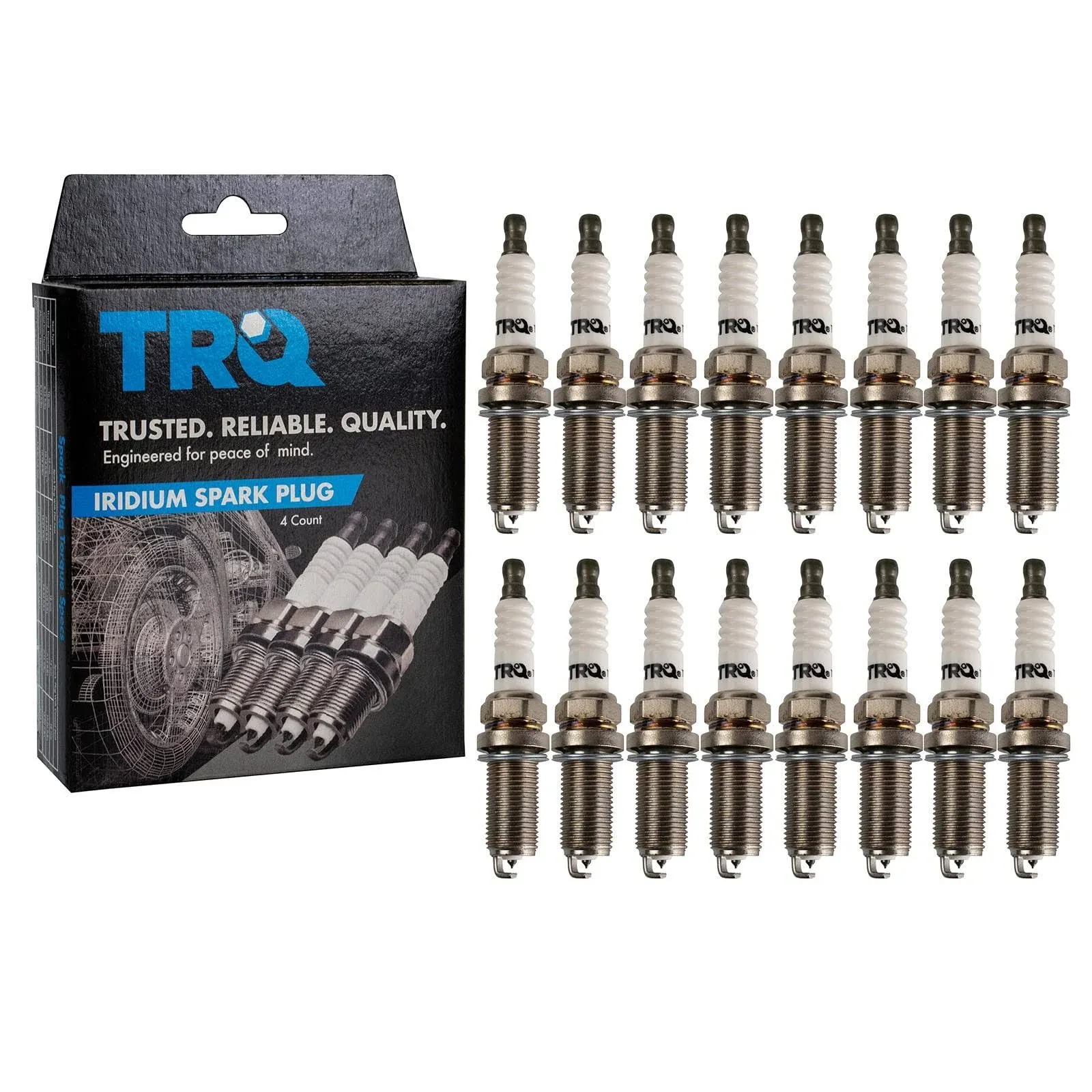 TRQ® SPA02183 - Iridium Spark Plug Set