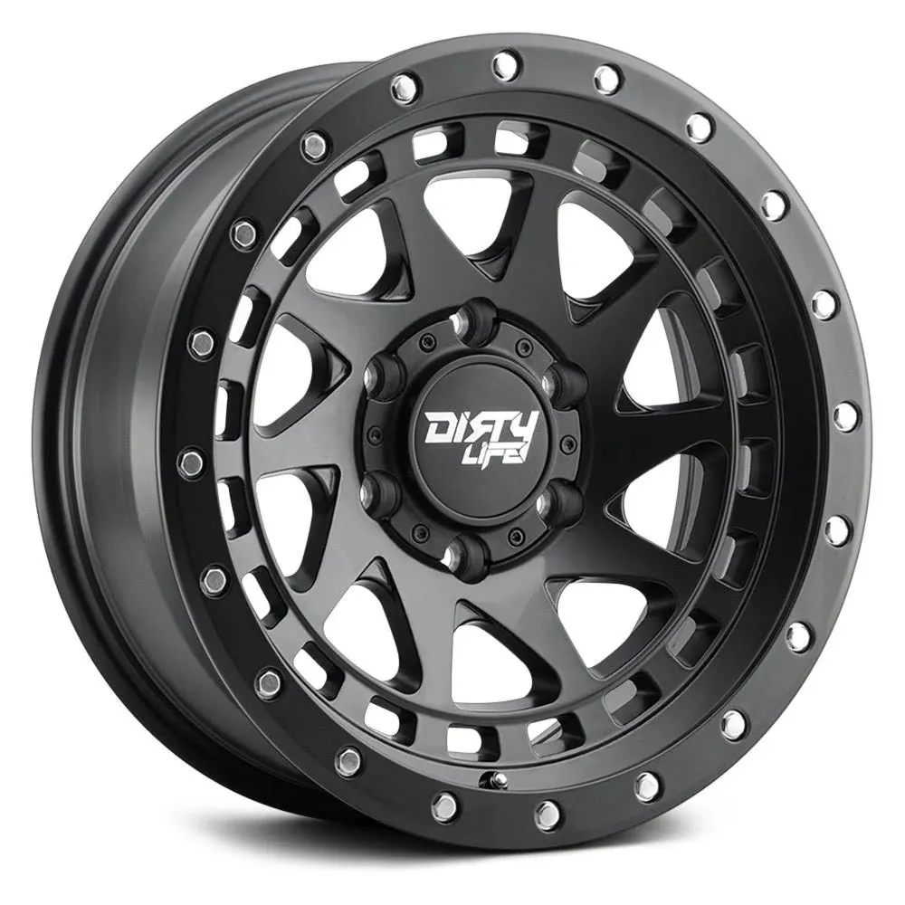 Dirty Life Enigma Pro 9311 Matte Black 17x9