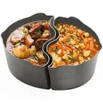 PotDivider 7QT Slow Cooker Divider Reusable Two-in-One Cooking Liners - Leakproof and Dishwasher Safe