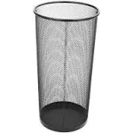 Mind Reader Metal Mesh Umbrella Holder Basket - White