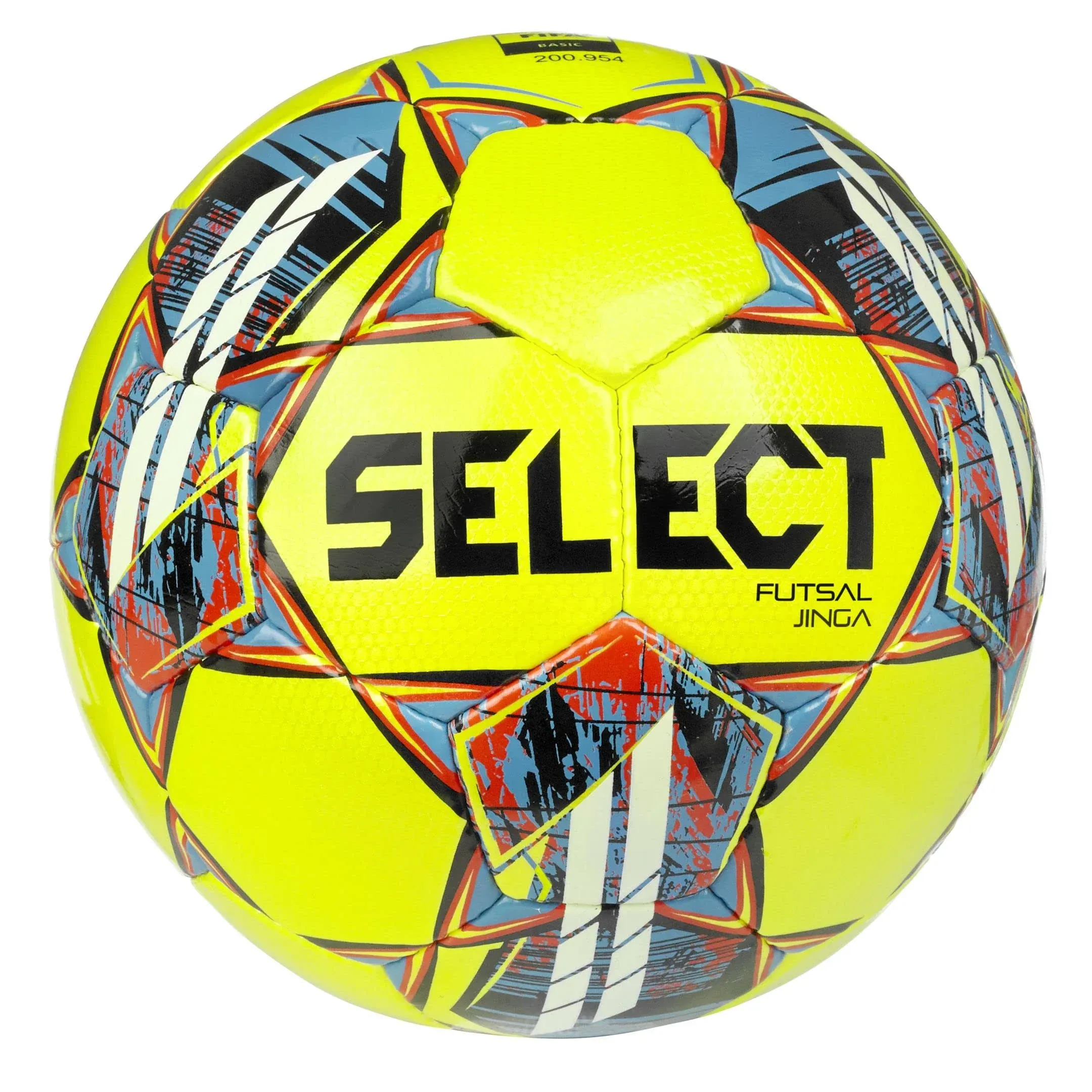 Select Futsal Jinga V22 Ball (Yellow/Blue/Red)