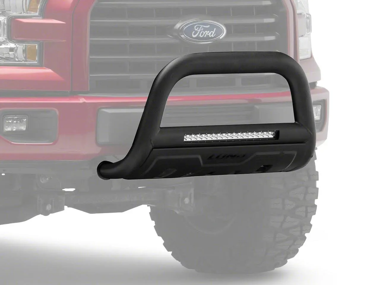 Lund 47121206 Bull Bar with Light & Wiring