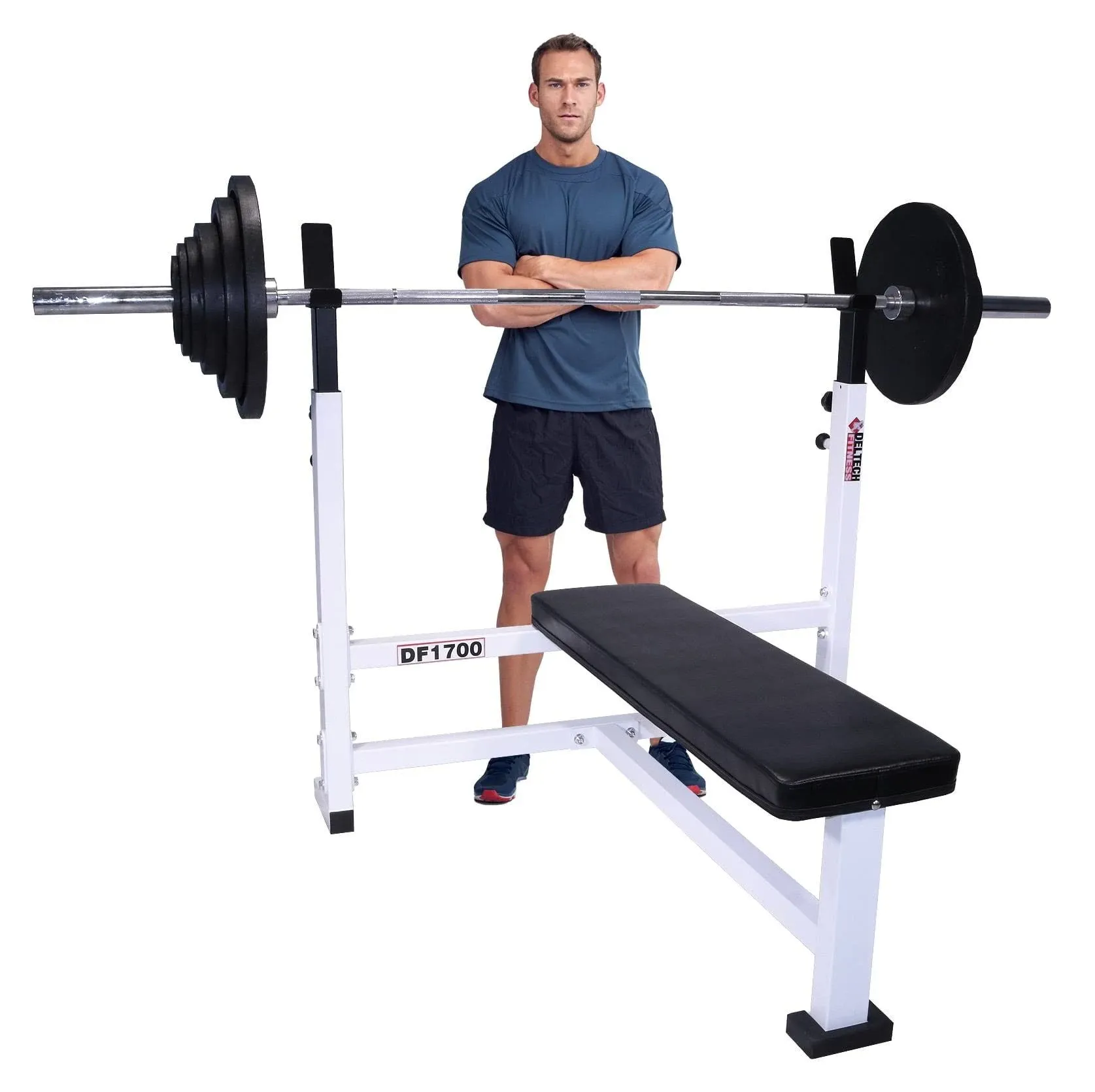 Deltech Fitness Olympic Flat Bench Press DF1700