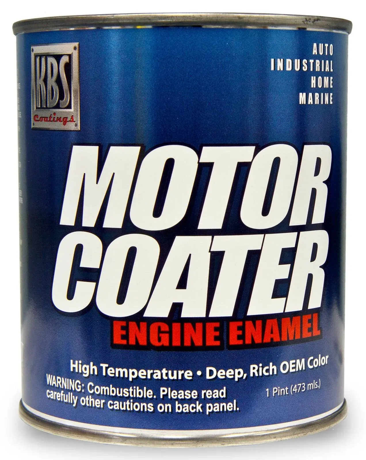 KBS Coatings 60315 Cadillac Dark Blue Motor Coater Engine Paint - 1 Pint