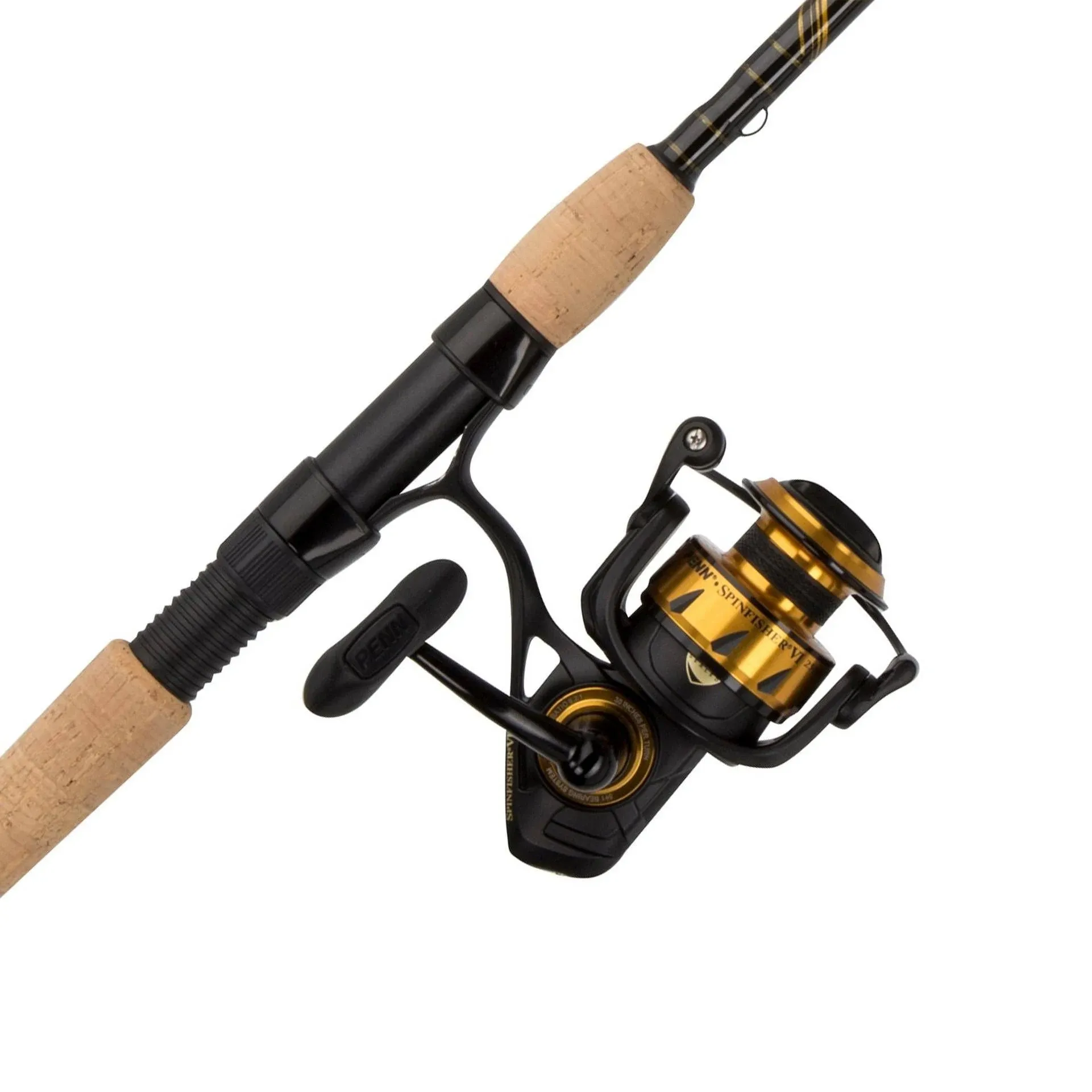 Penn SSVI7500701H Spinfisher VI Spinning Combo  7500 Reel, Heavy Rod 7&#039;0&#034;